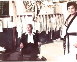 Hapkido founder Choi Yong Sul at the Jungki Kwan Headquarters Hapkido founder Choi Yong Sul at the Jungki Kwan Headquarters