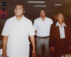 Hapkido founder Choi Yong Sul at the Jungki Kwan Headquarters Hapkido founder Choi Yong Sul at the Jungki Kwan Headquarters
