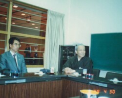 Iwata Norikazu sensei and Jungki Kwan
